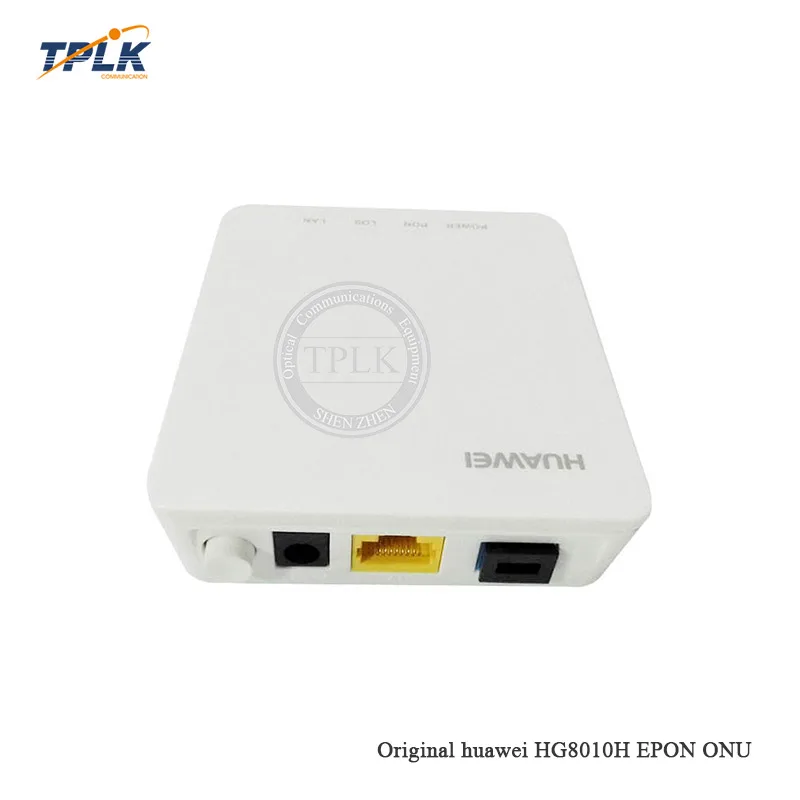 Free shipping Used 10pcs HW HG8010H 1GE EPON ONU with to FTTH mode SC/UPC English Firmware with/without US adapter to Peru