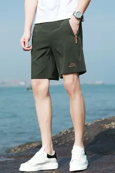 

Men Sports Training Bodybuilding Summer Shorts Workout Fitness Gym Clothing Short Pants Calf-Length Causal Men shorts