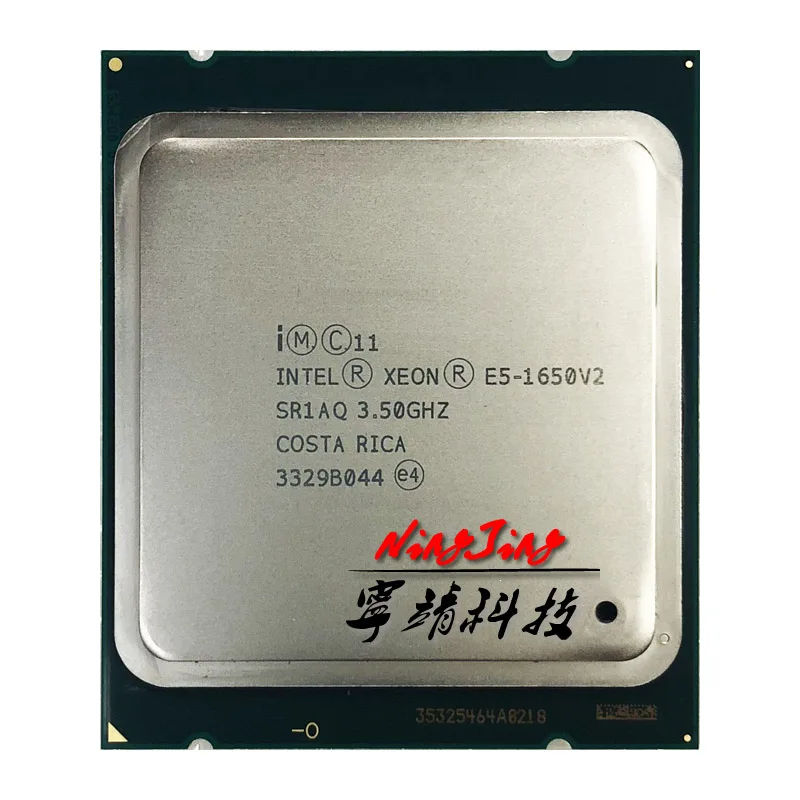 

Intel Xeon E5-1650 v2 E5 1650v2 E5 1650 v2 3.5 GHz Six-Core Twelve-Thread CPU Processor 12M 130W LGA 2011