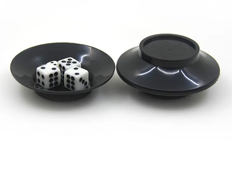 البلاستيك تغيير النرد الكرة السحرية تحلق الصحن القرص خدعة أداة لعب قرب السحر