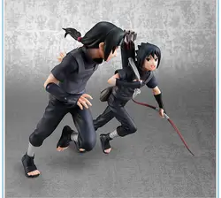 Наруто Саске E Itachi фигурки Набор 18 см Mhgem детская время игрушечные лошадки