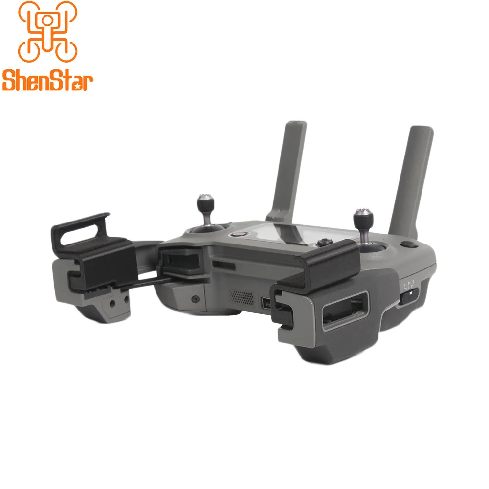 2Pcs 3D Printed Plastic Mobile Phone Holder Clip Remote Handle Extension Bracket Mount for DJI Mavic 1 2 Air Spark Drone Parts 2Pcs 3D Printed Plastic Mobile Phone Holder Clip Remote Handle Extension Bracket Mount for DJI Mavic 1 2 Air Spark Drone Parts