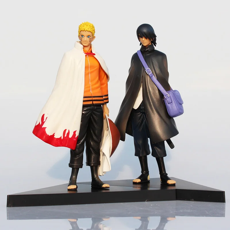

Naruto Action Figure Set 2 Pz / 17 Cm Of The Souls Of Naruto Uzumaki Pvc Japan Comic Action Figure Children Toys And Hobby