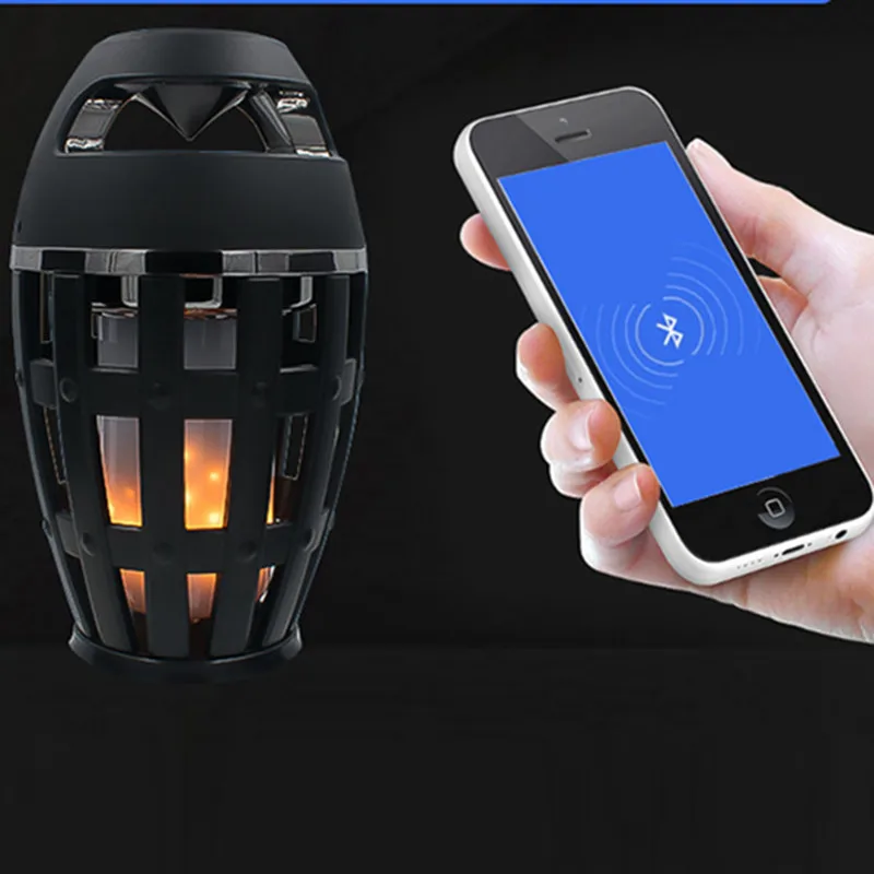 DOITOP Portable LED 5W Mini Bluetooth Stero Speaker HiFi Sound Waterproof Loudspeaker For Smart Device With Bluetooth 4.0 +