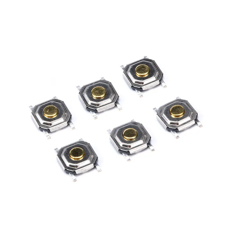 200 шт./лот кнопочный выключатель SMD 4x4x1.5мм тактильный Такт микро переключатель