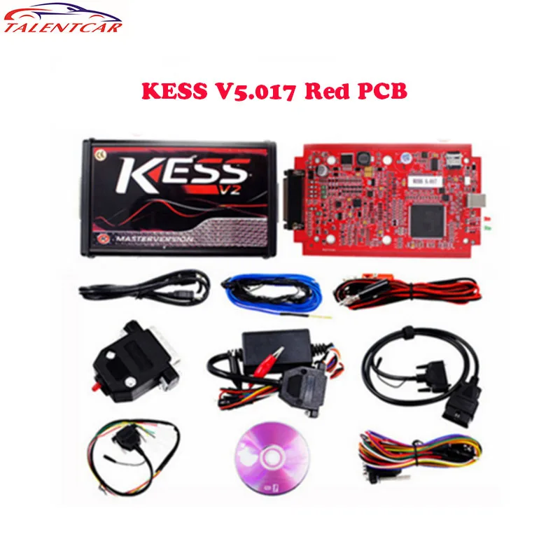 With Red PCB Online Version OBD2 Manager Tuning Kit Auto ECU ProgrogrammerV2.47 Kess V2 V5.017 EU | Автомобили и мотоциклы