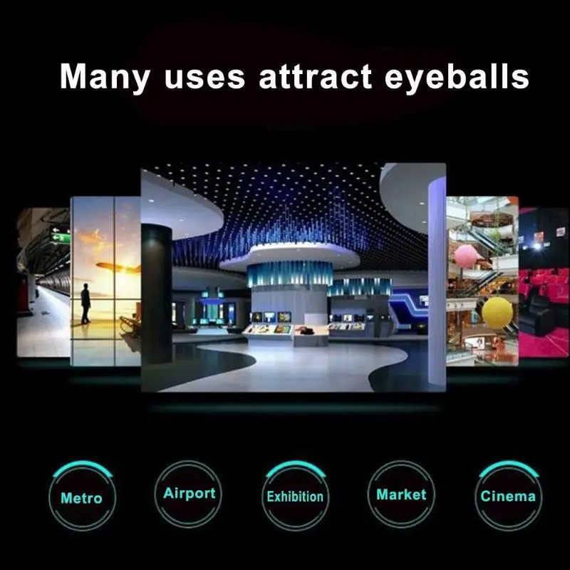 VKTECH 50cm/1.64ft 3D Holographic WiFi Projector Display Fan Portable LED Unique Hologram Player Projector for shopping malls VKTECH 50cm/1.64ft 3D Holographic WiFi Projector Display Fan Portable LED Unique Hologram Player Projector for shopping malls