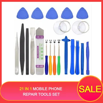 

21 in1 Mobile Phone Repair Tools Set 21 pack disassemble Mini Screwdriver Bits Hand tool Kit for iphone X 8 plus for Samsung S9+
