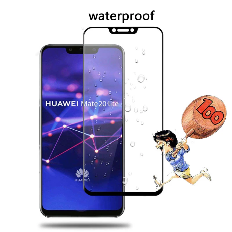 Закаленное стекло для huawei mate 20 X lite Защитная пленка для huawei huawey mate 20 Lite mate 20x защитная пленка Glas