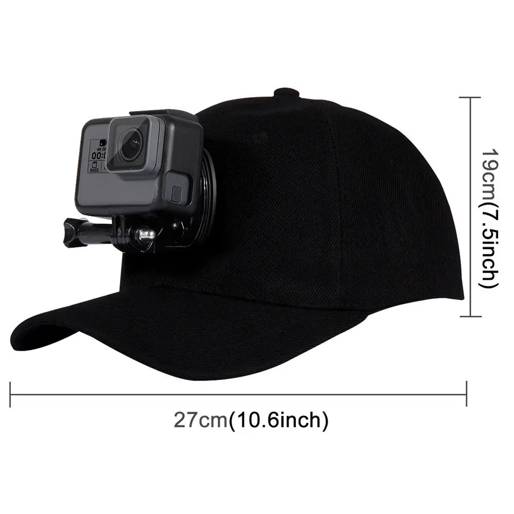 Аксессуары для Go Pro уличная Солнцезащитная шляпа бейсбольная кепка Topi с