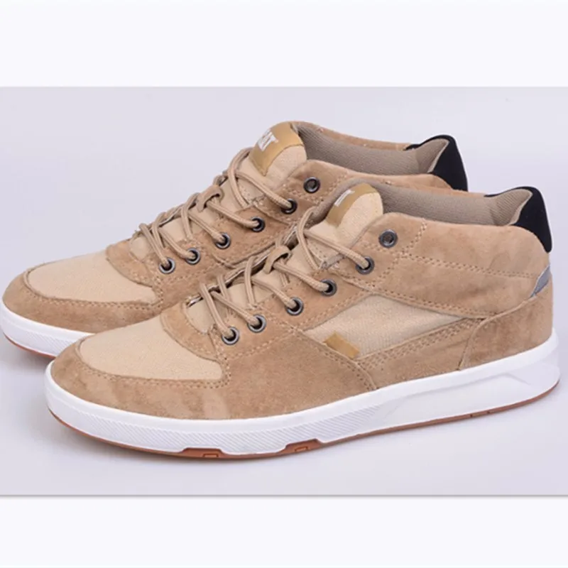 الربيع الخريف جلد طبيعي في الهواء الطلق التخييم Terkking وقت الفراغ تزلج الأحذية عدم الانزلاق ارتداء مقاومة السفر أزياء رياضية