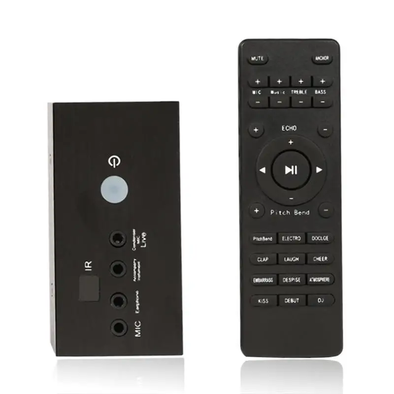 

I8 External Bluetooth Remote Control Live Broadcast Sound Card for Mobile Phone Computer PC Dual-core DSP sound reverberation