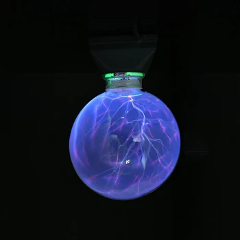 

Static Magic Night Light Clear Glass Ball Lamp Anion Electrostatic Plasma Lights Decoration Crystal Table Desk Lamp