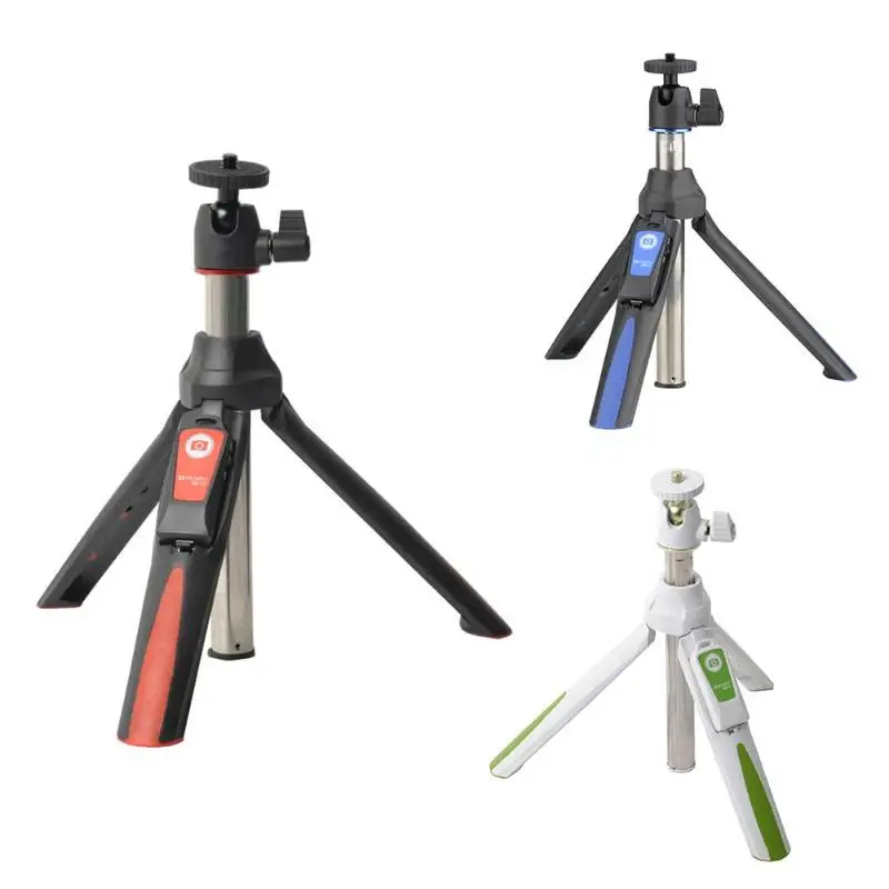 

Mini Tripod Camera Tripod Multifunction Handheld Tripod Selfie Stick MK10 Bluetooth Extendable Monopod For Smartphone