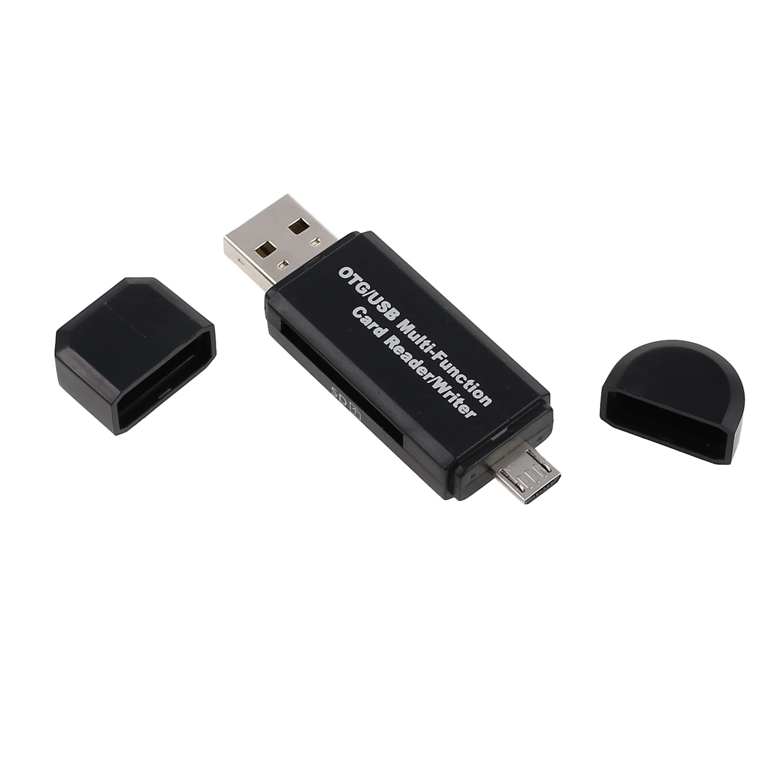 Esynic Micro USB OTG к USB 2,0 адаптер SD/Micro SD кард-ридер со стандартным USB штекером для смартфонов/ПК телефонов планшетов