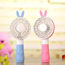 Adoolla милый портативный круглый USB мини-вентилятор с ручкой