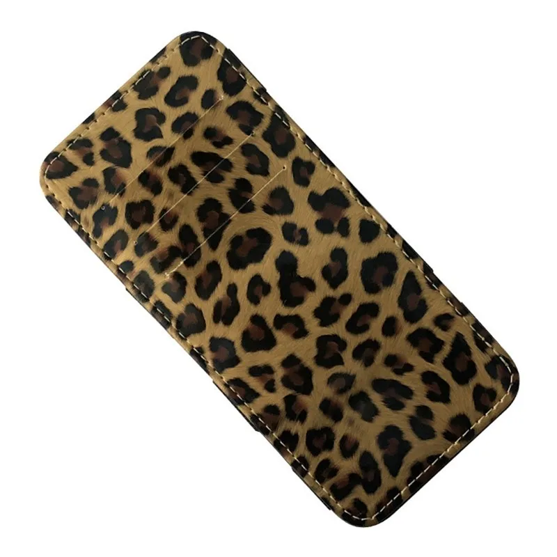 2018 Прохладный Leopard из искусственной кожи Для женщин Мода кошелек женский
