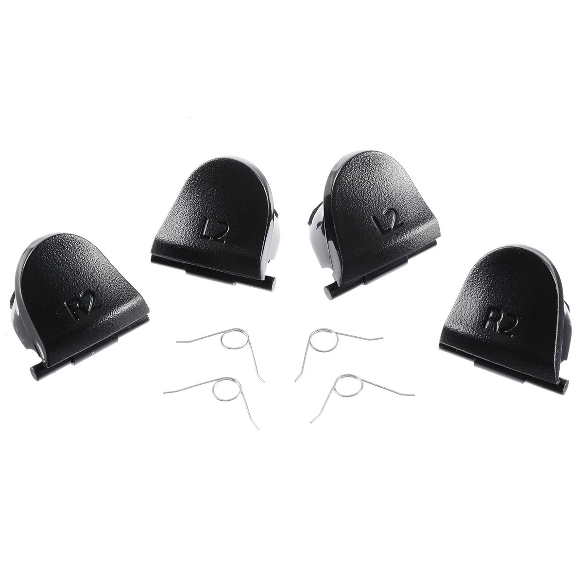 

2 Pair/set L2 R2 Trigger Extended Buttons Replacement Part Button Kit For PS4 Controller Game Accessory