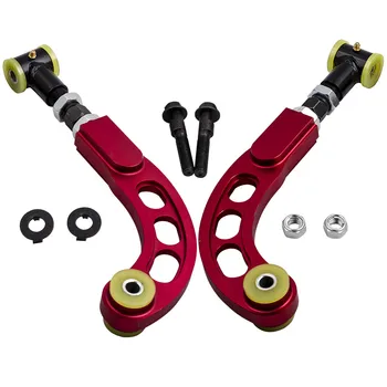 

For Scion TC 2005-2010 Red Front & Rear Camber Kit Rear+Front Bolt Camber Control Arm Kit Alignment