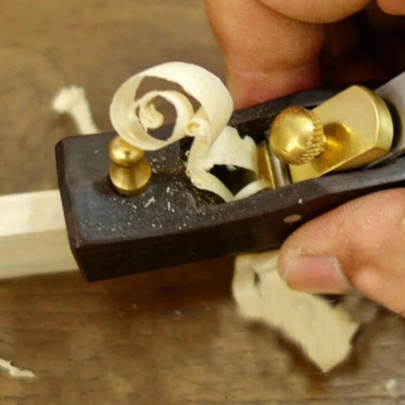 

80mm Mini Wood Planer Hand Tool For Edged Flat Plane Woodworking Carpentry Safe