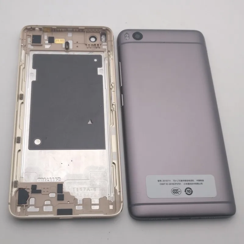 Оригинал для 5 15 &quotXiaomi 5S M5S Mi5S mi задняя крышка Крышка батарейного отсека Корпус