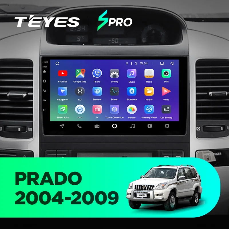 Clearance TEYES SPRO Car Radio Multimedia no 2 din android 8,1 8.1 Video Player Navigation GPS For Toyota LAND CRUISER Prado 120 2003-2009 1