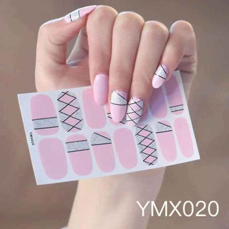 Allfinger Корейская водостойкая прочная Детская Наклейка для ногтей Экологичная