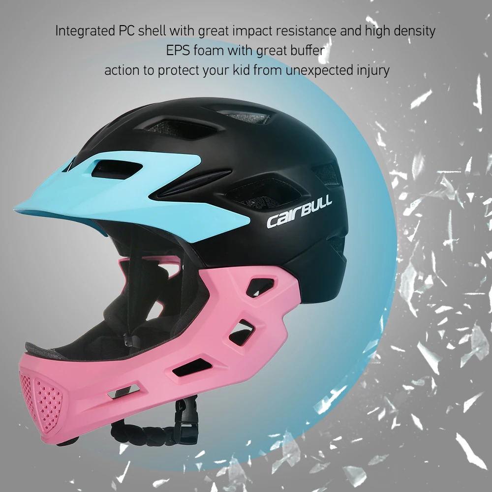 Детский шлем для велосипеда, Детский защитный шлем для катания на скейтборде, шлем для катания на роликах, спортивное защитное оборудование, съемный подбородок
