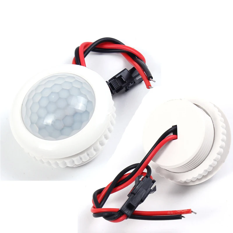 

CLAITE 50HZ PIR IR Infrared Induction Lamp Switch Light Control Ceiling Module Motion Sensor AC220V
