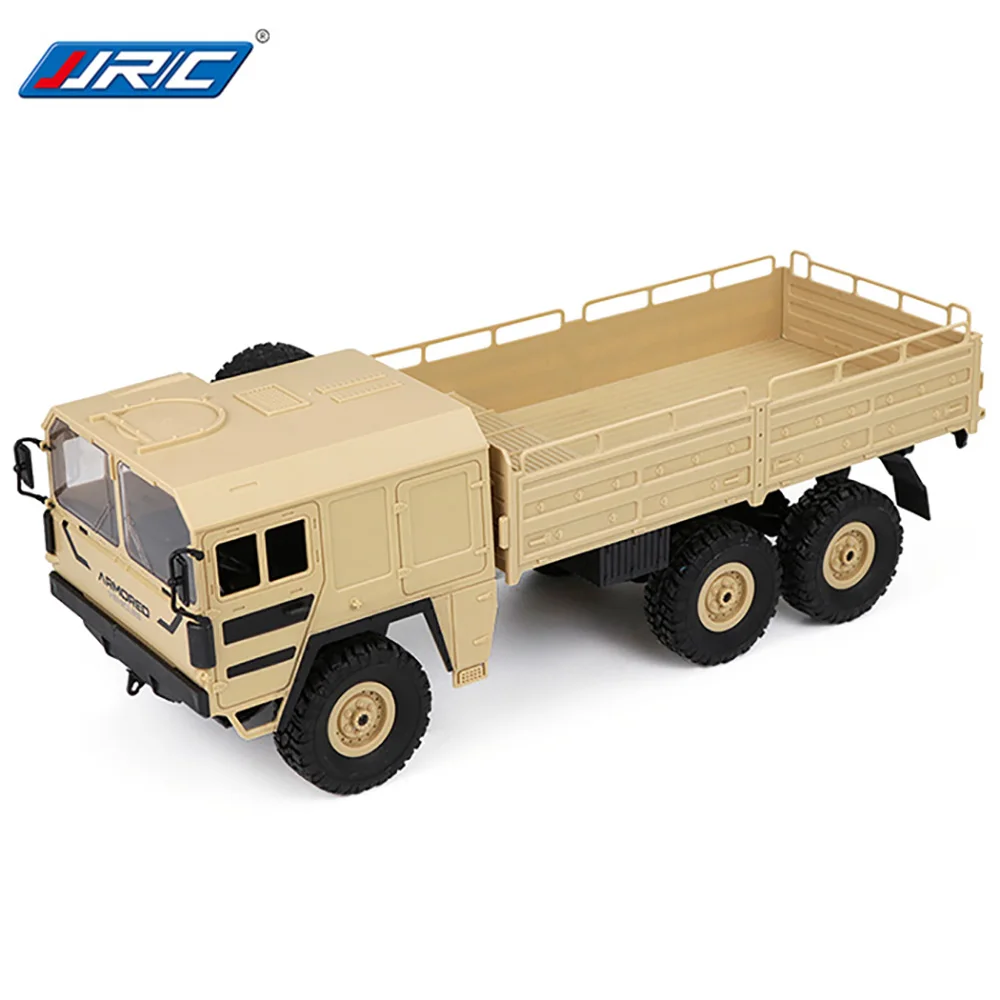 

JJR/C JJRC Q64 1/16 2.4G 6WD Rc Car Military Truck Off-road Rock Crawler RTR Toy 6 Wheels Racing Green Yellow Christmas Gifts