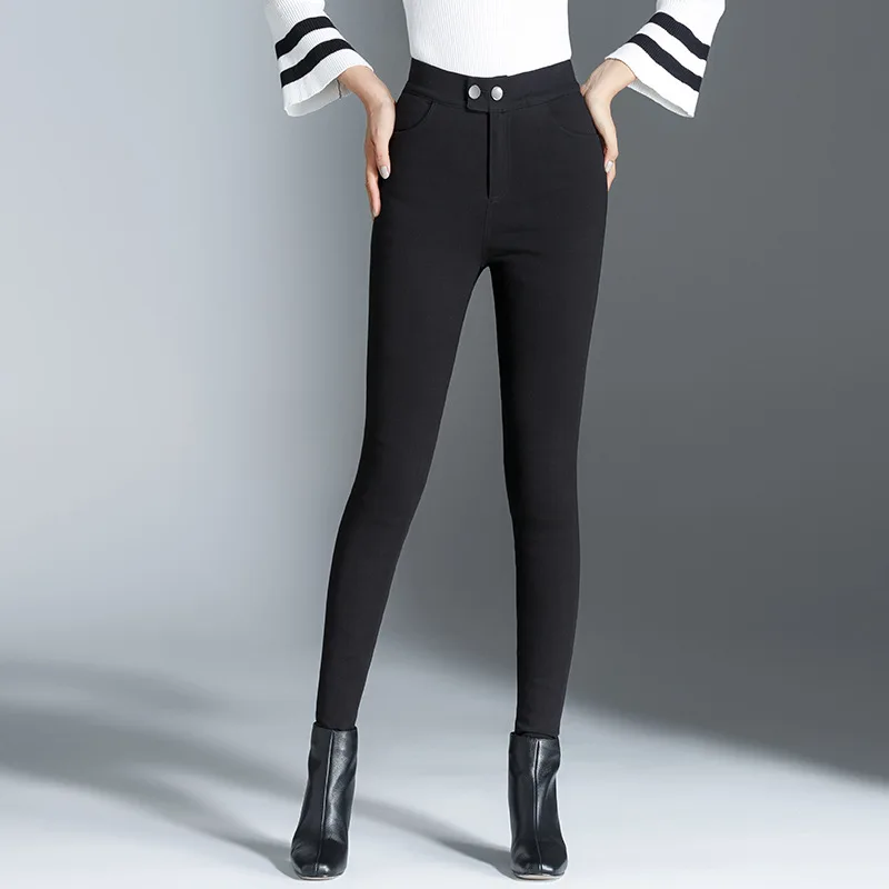 Shuchan Pants For Women 90% Down High Waist Pants Skinny