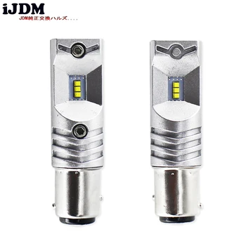 

(2) 6000K Ultra White High Power 6-SMD Powered By Luxen LED Daytime Running Light Bulbs For 2015-up Jeep Renegade 1157 12v led