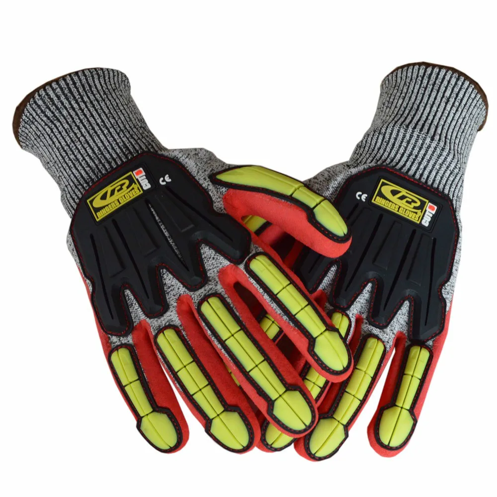 

Riding Gloves Safety Anti-collision Stab-resistant Cutting Work Gloves non-slip wear-resistant rescue climbing rock riding