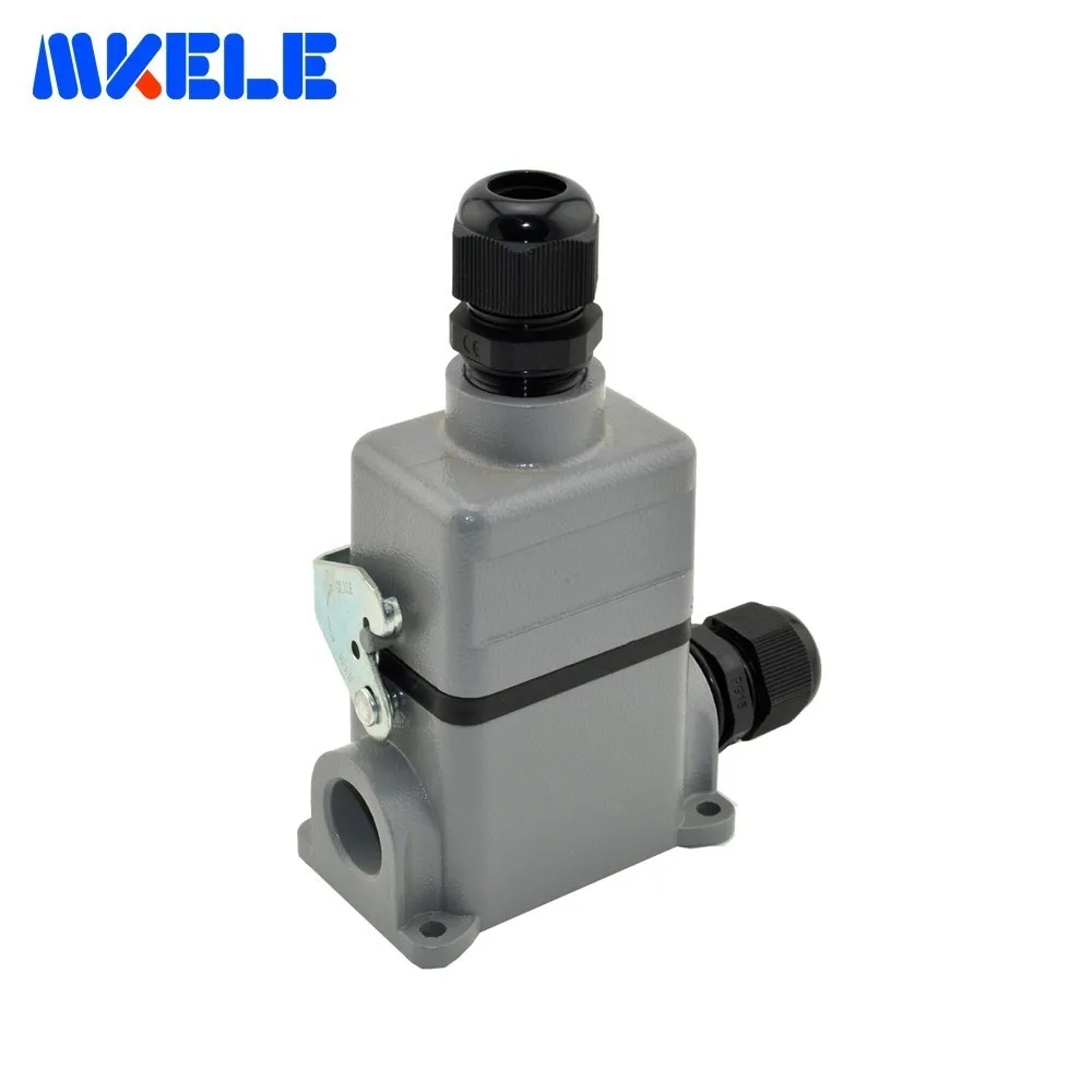 

MK-HE-006-4D CE Standard Universal Heavy Duty Electrical Enclosed Computer Male Rectangular Connector For Automatic Control