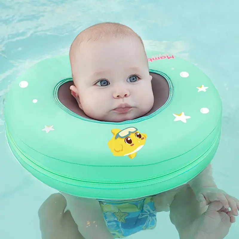 

Safety Baby Need Not Inflatable Floating Neck Ring Swimming Baby Accessories Tube Safety Infant Float Circle For Bathing Water