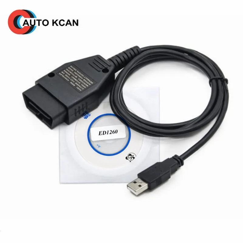 

EOBD OBDII OBD2 Galletto 1260 ECU Chip Programmer Remap Flasher Tool VAG Cable