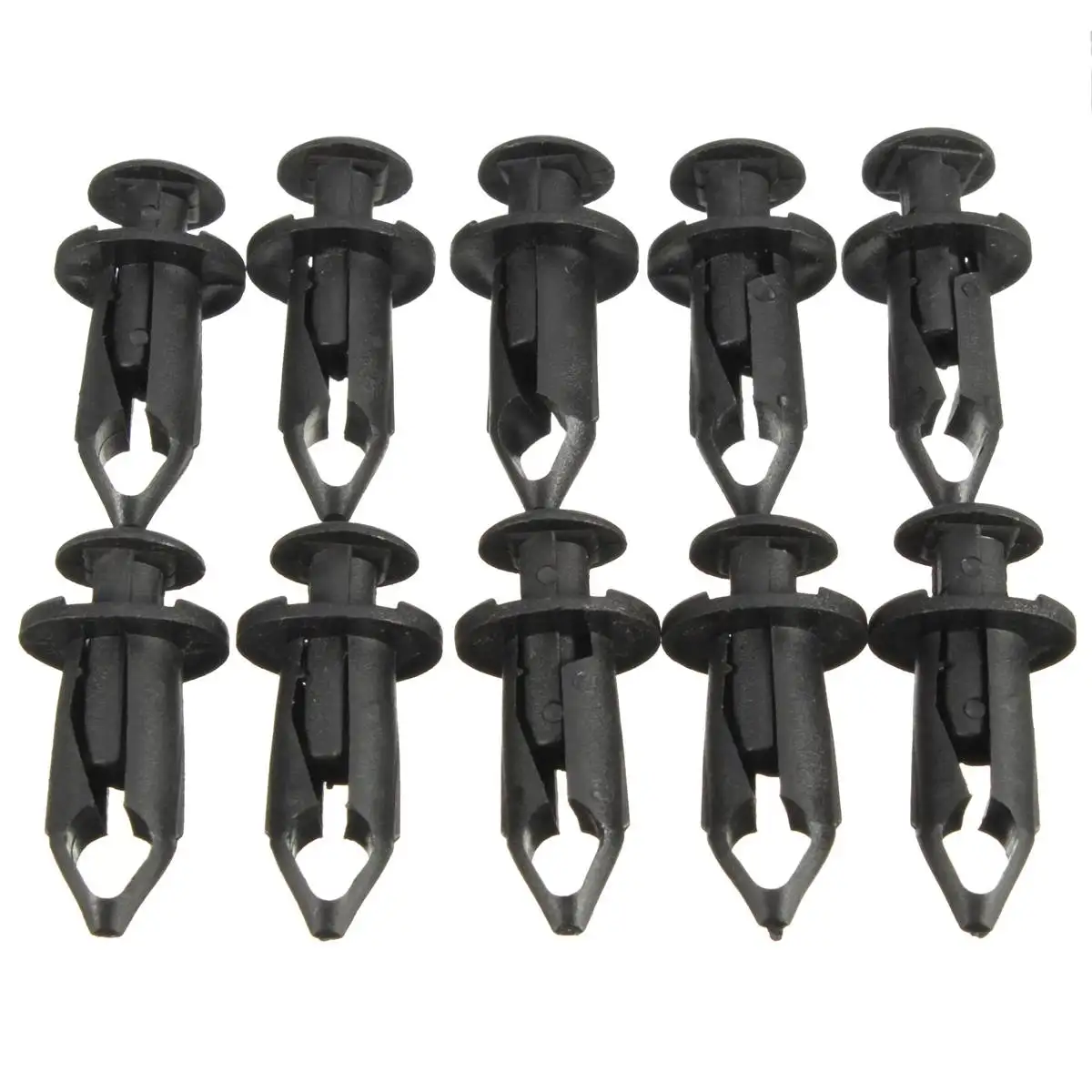 

100 Pcs 8mm ATV Mudguard Retainer Clips Fasteners Body Panel Rivets For Honda Clip Fastener Universal Auto Accessories