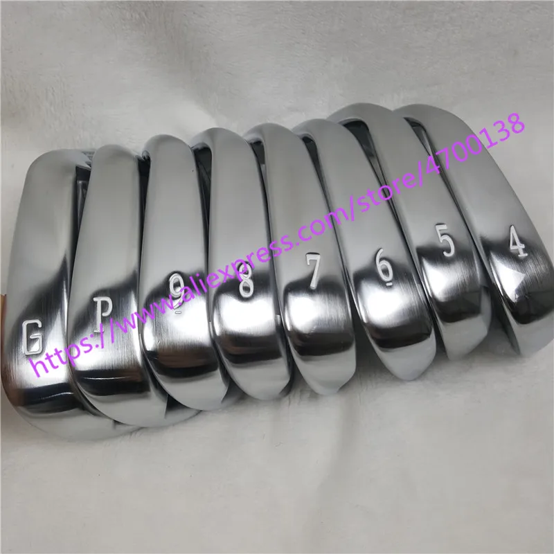جولف الحديد 8 قطعة JPX719 مزورة الحديد مجموعة JPX719 جولف مزورة الحديد نوادي الجولف 4-9PG R/S فليكس الصلب /الجرافيت رمح مع غطاء رأس