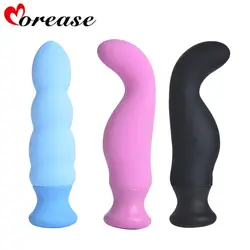 Morease 1 шт. для взрослых Секс-игрушки силиконовая Анальная пробка вибратор с анальной вставкой анус расширение любовь Наборы секс товары