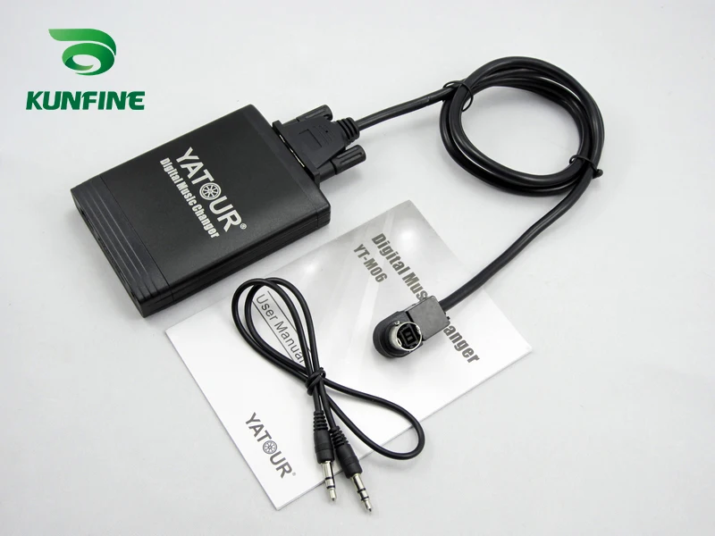 

Car Digital Music Changer Adapter USB SD Aux MP3 Interface Car Radio For Alpine ai-net Bluetooth Phone Mould&Controller Option