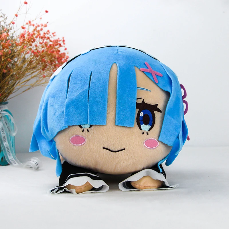 Re Life in a different world от zero Плюшевые игрушки Аниме Rem Ram Emilia милая кукла 42 см косплей