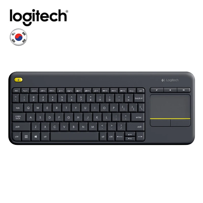 

Logitech K400 Wireless Touch Keyboard Gaming Laptop PC Gamer Original Ergonomics Built-In Touchpad Computer TV Wireless Keyboard