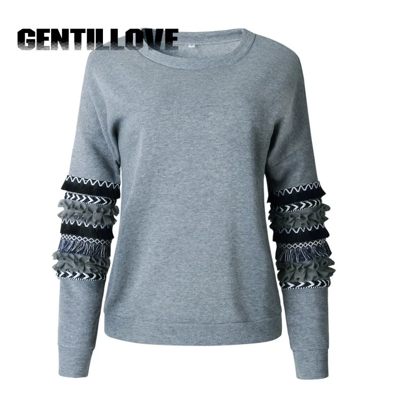 Gentillove женский спортивный костюм с длинными рукавами Женский Повседневный