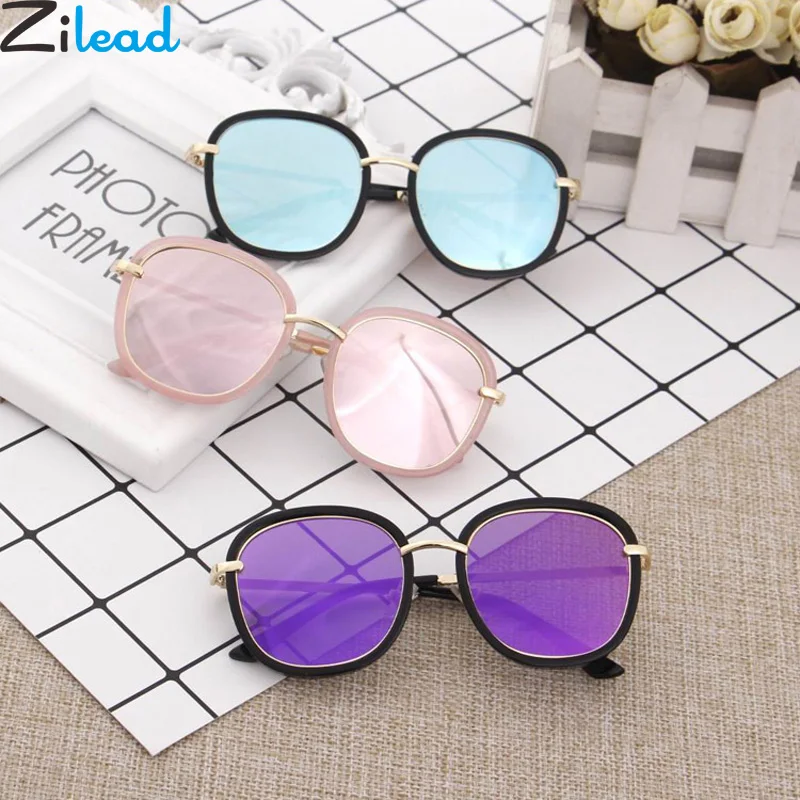 

Zilead Kids Punk Round Sunglasses Brand Desinger Baby Metal Sun Glasses For Boys&Girls UV400 Eyewear Eyeglasses Gafas De sol