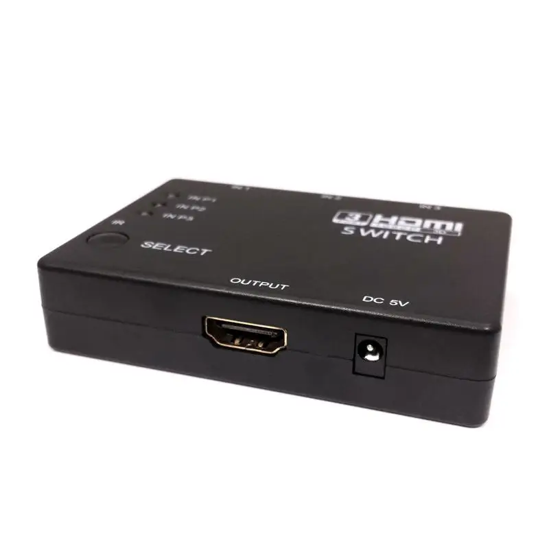 HDMI 3 Порты и разъёмы переключатель разветвитель с пультом дистанционного 1080 p для PS3 PS4 Xbox One HDTV
