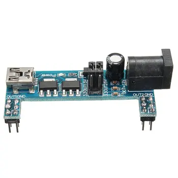 

2x Mini USB Power Supply Module MB102 Breadboard 3.3V 5V For Arduino Solderless