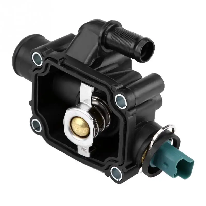 

Engine Coolant Thermostat Housing Assembly for Peugeot 206 207 307 308 1007 1336.Z0 Aluminum Car Accessories car thermostat