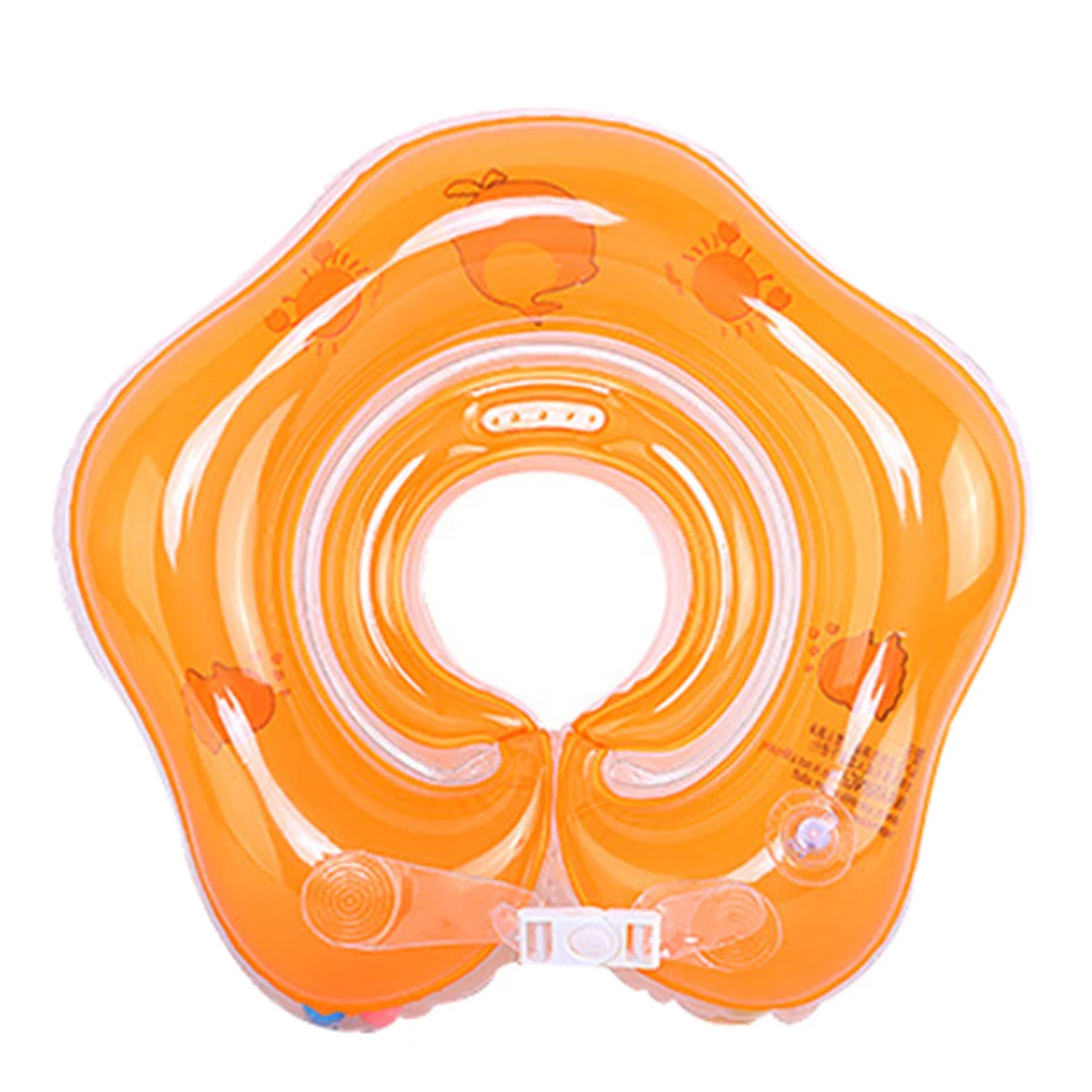 Детский нашейный плавательный круг надувной новорожденных круг для купания безопасный бассейн аксессуары круг для плавания