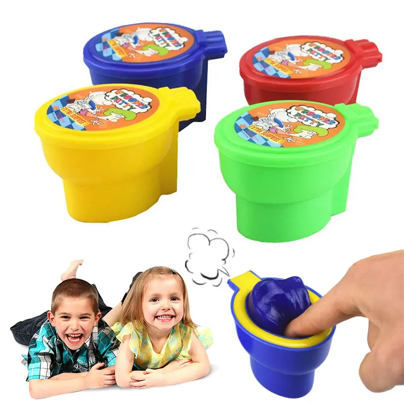 Fart Mud Toy April трюки дурака Силиконовые Хэллоуин забавные подарки приколы и практические анекдоты Slime Fart Mud Patty обманные игрушки