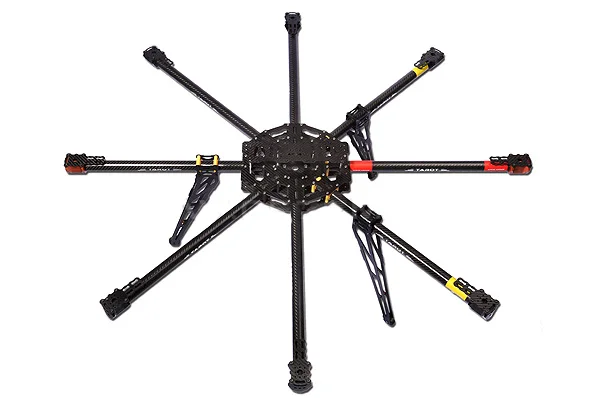 JMT DIY 8-мост в разобранном виде дрона с дистанционным управлением 1000 мм углеродного глушитель выхлопной трубы октокоптера PX4 PIX M8N gps дрона с дистанционным управлением PNF комплект без пульта Батарея FPV F04765-B